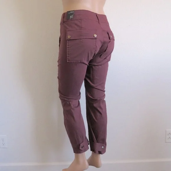 KUT from the KLOTH Jeans Women's Ankle Straight Leg Utility Jogger Size 10 NWT - Picture 2 of 5